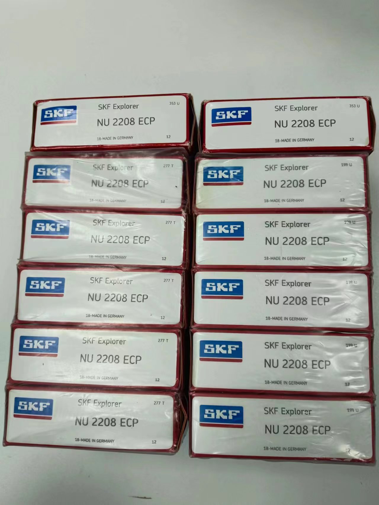 SKF NU 圆柱滚子轴承 2208 ECP  (USA产）