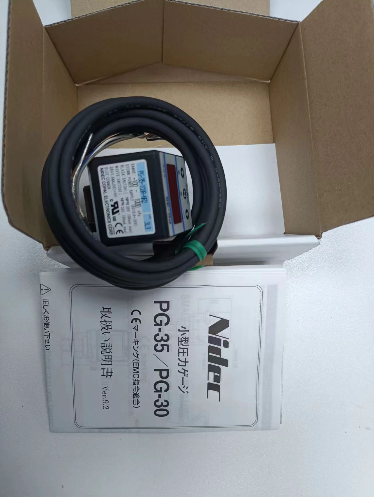 尼得科NIDEC压力传感器PG-35-103R-NR2