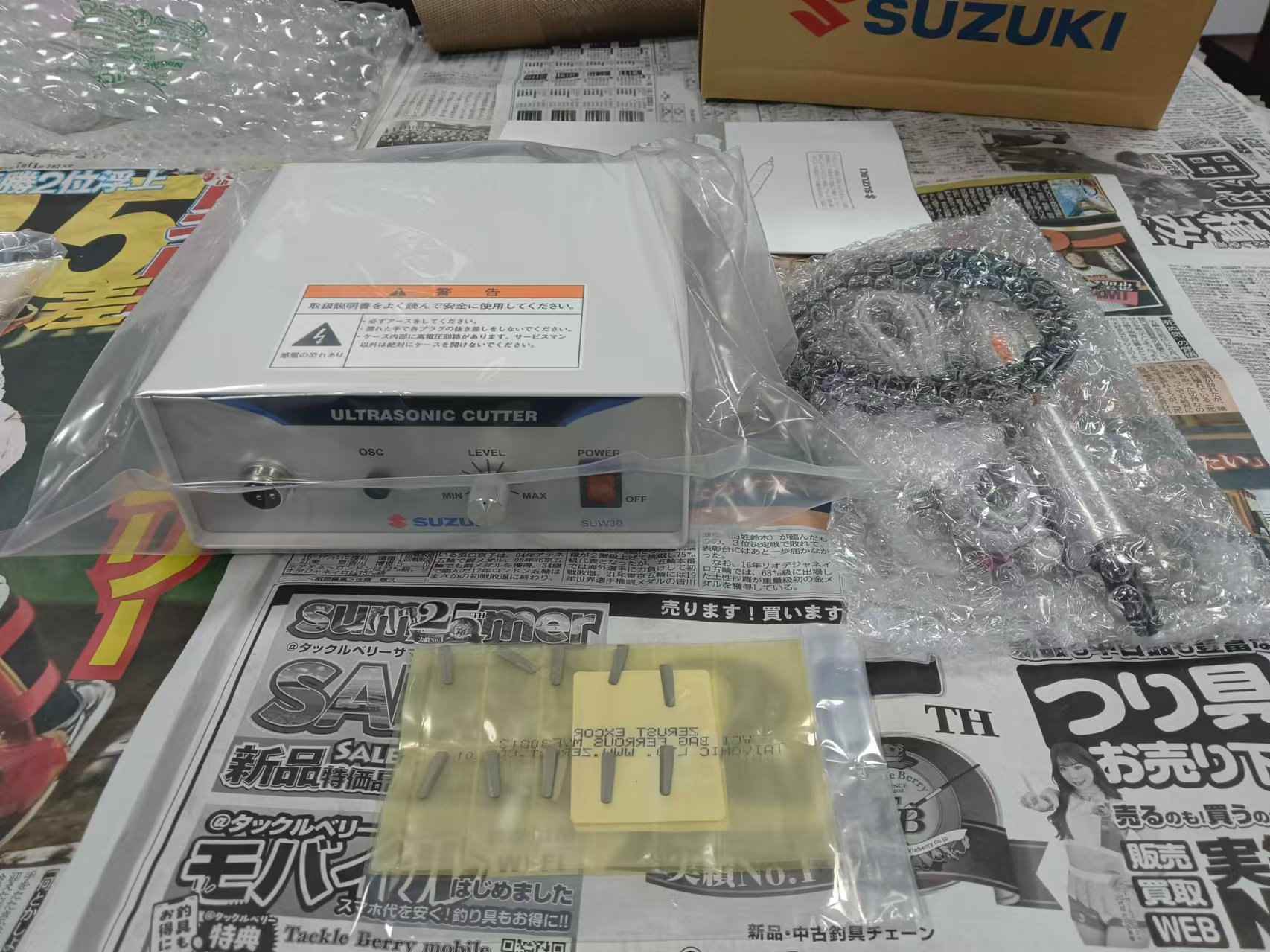日本SUZUKI铃木 超声波切割器 SUW-30CMH【江崎】中部办事处现货库存可一件代发