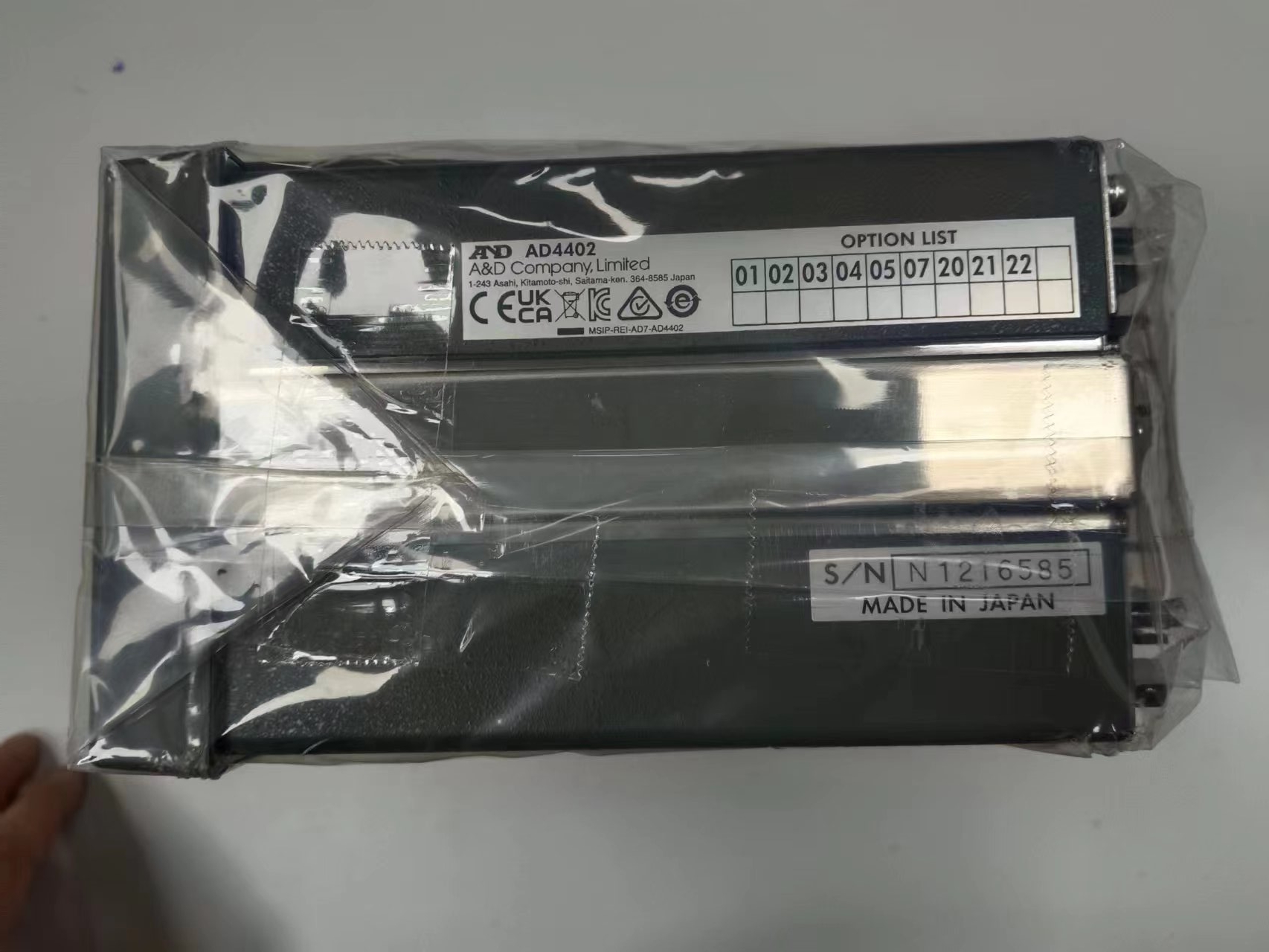 日本AND爱安得 唤醒指示器 交流电源AD-4402