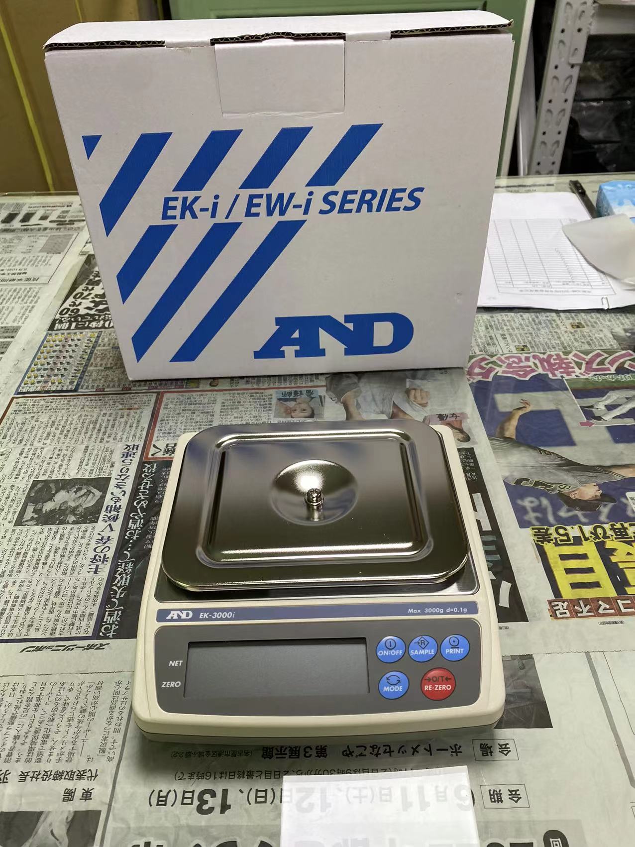 AND爱安德紧凑型天平EK-3000i