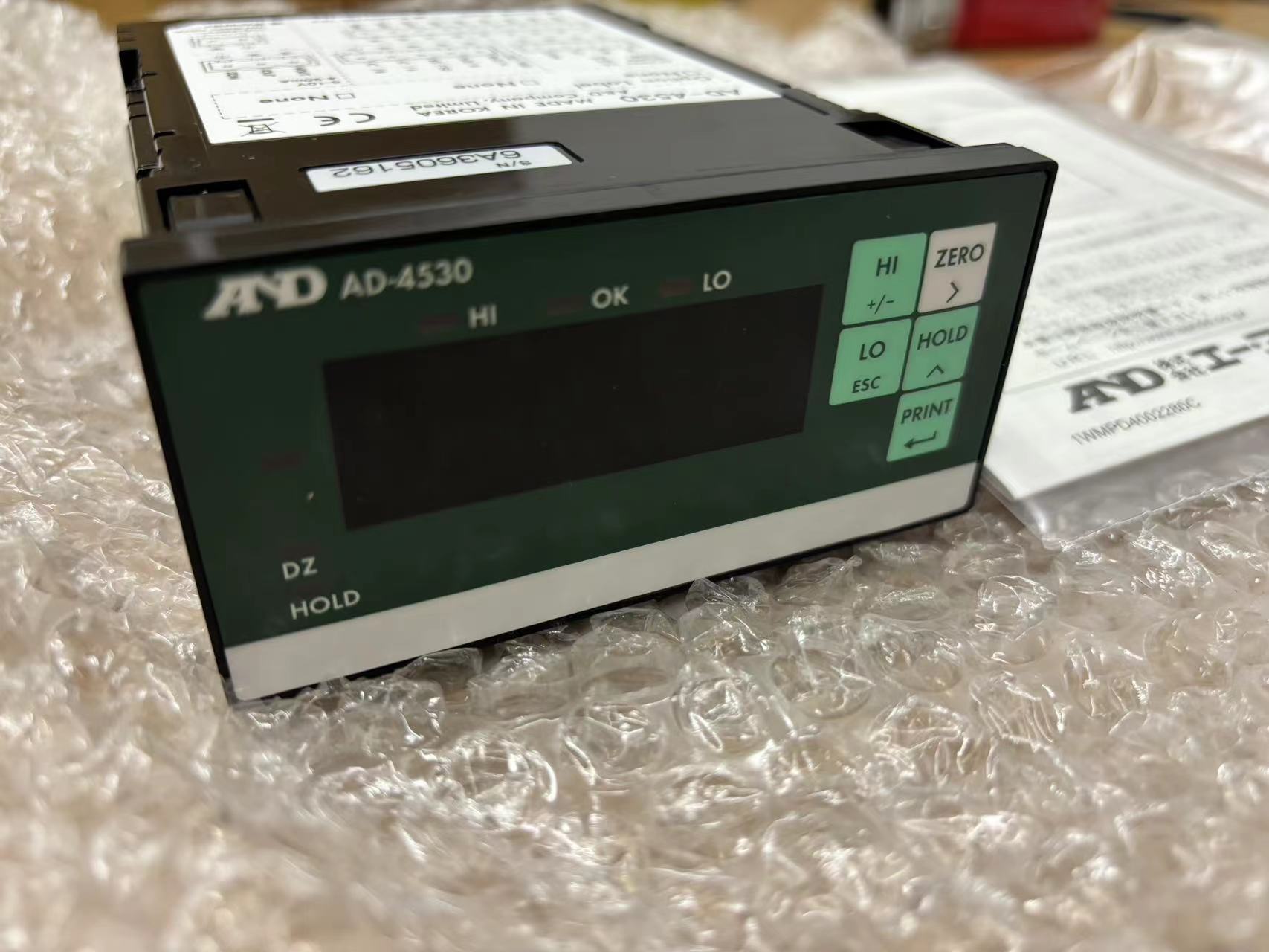 AND爱安德 应变片传感器指示器 AD-4530