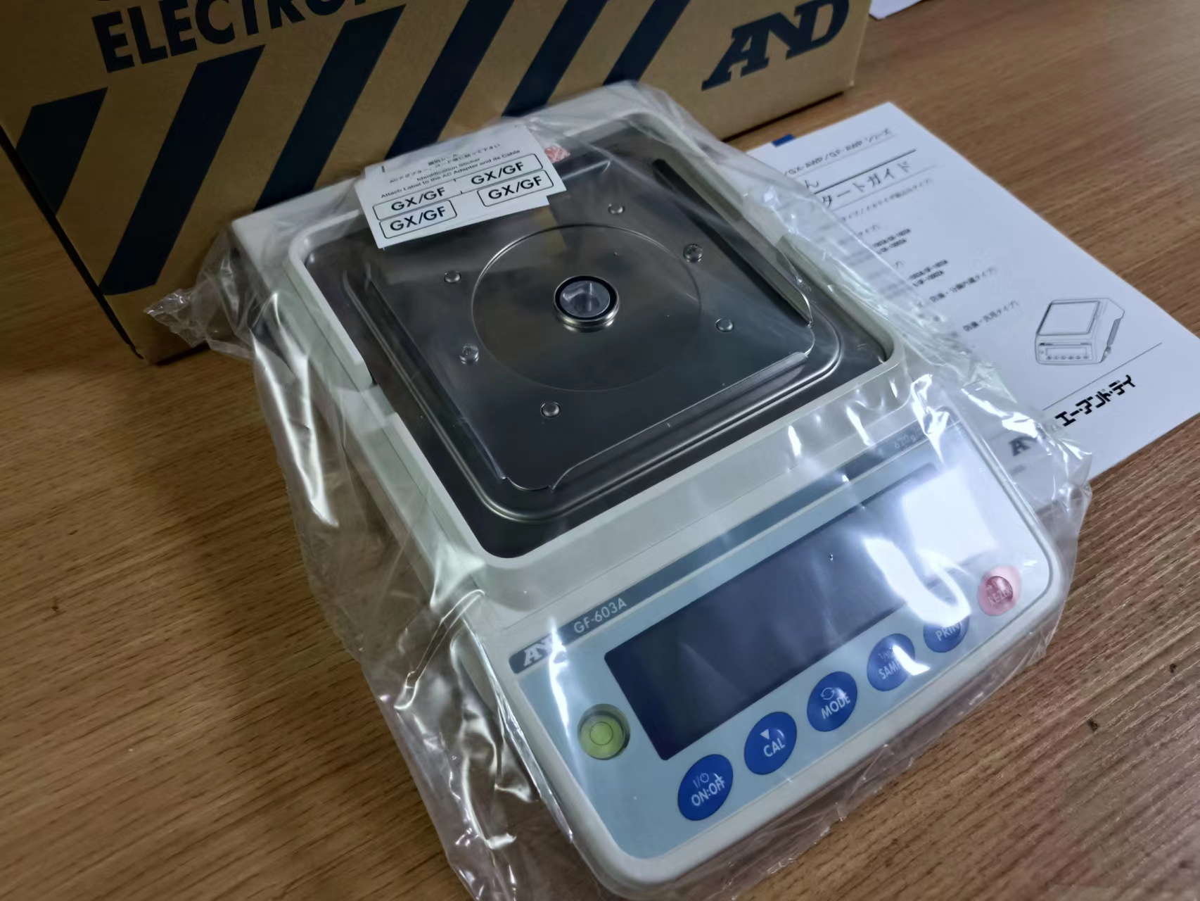 AND爱安德基础电子天平GF-603A