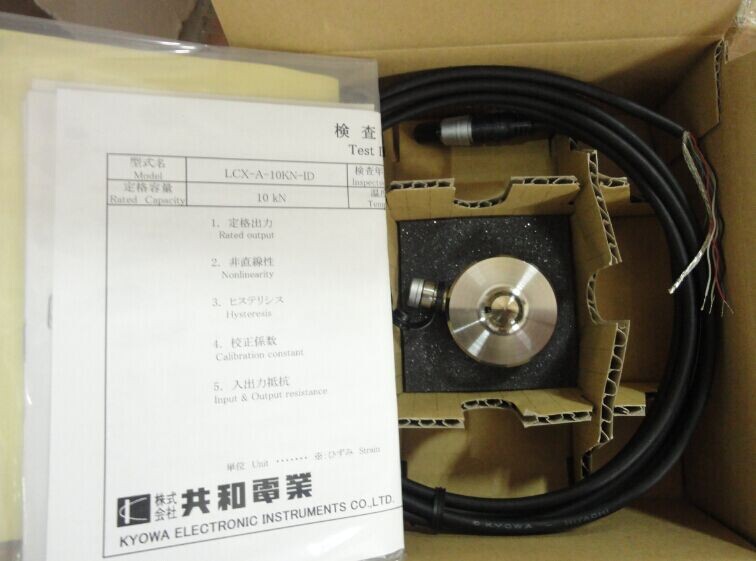 就是这么哇塞！江崎推荐现货日本KYOWA共和紧凑型压缩称重传感器LCX-A-10KN-ID