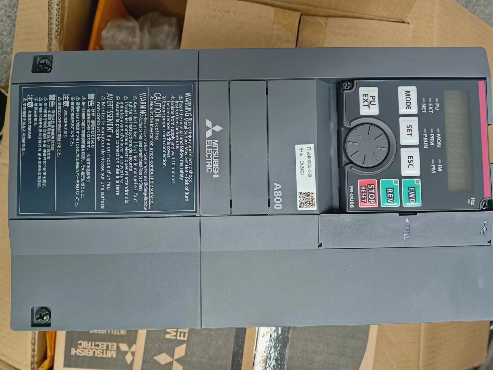 MITSUBISHI 三菱变频器FR-A840-00052-2-60