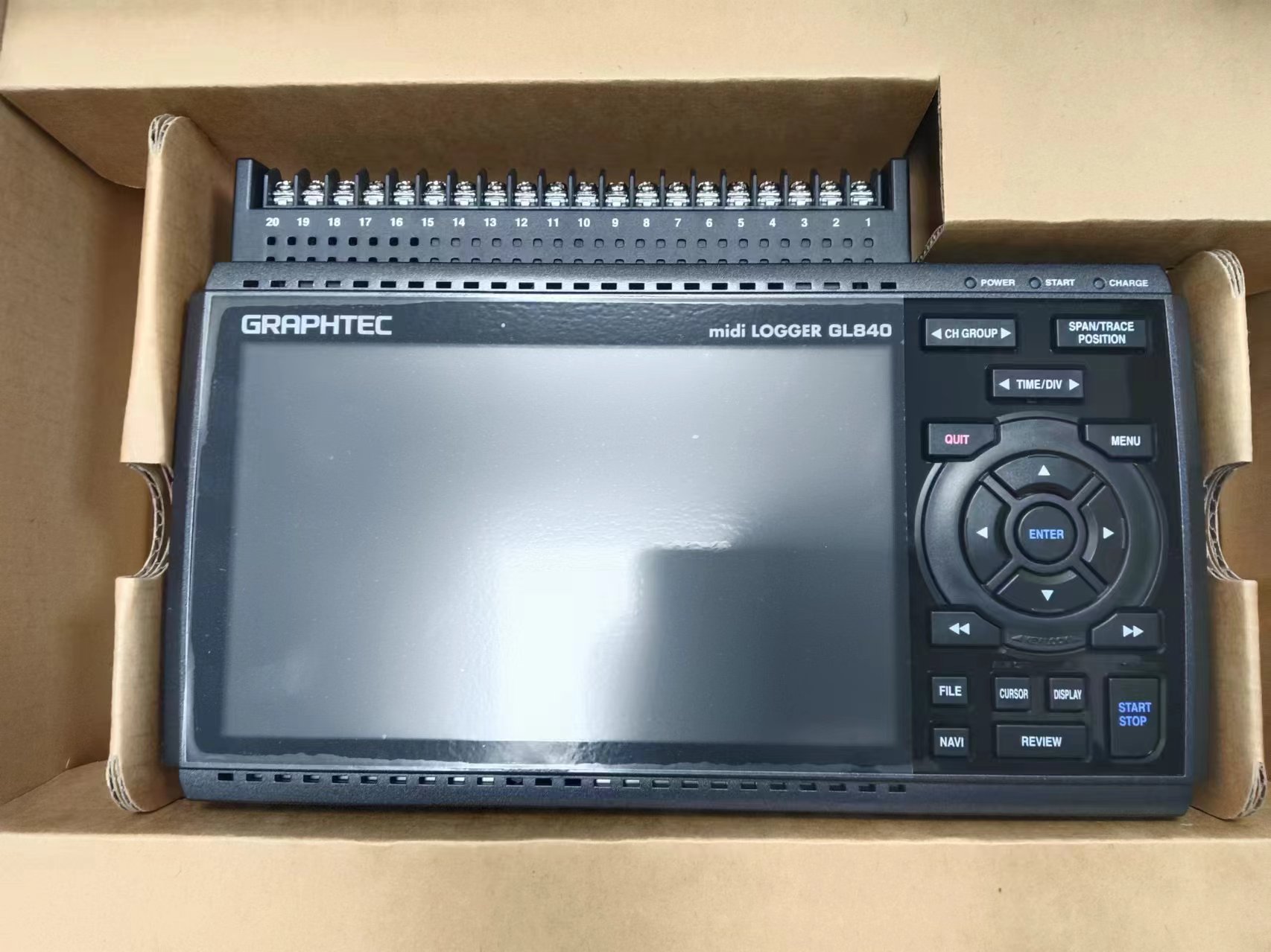 GRAPHTEC图技绝缘多通道便携式数据记录仪GL840