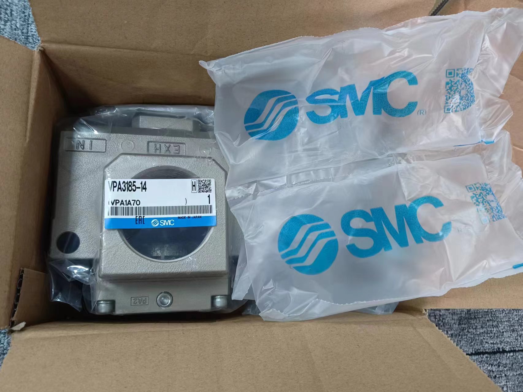 SMC 电磁阀 VPA3185-14
