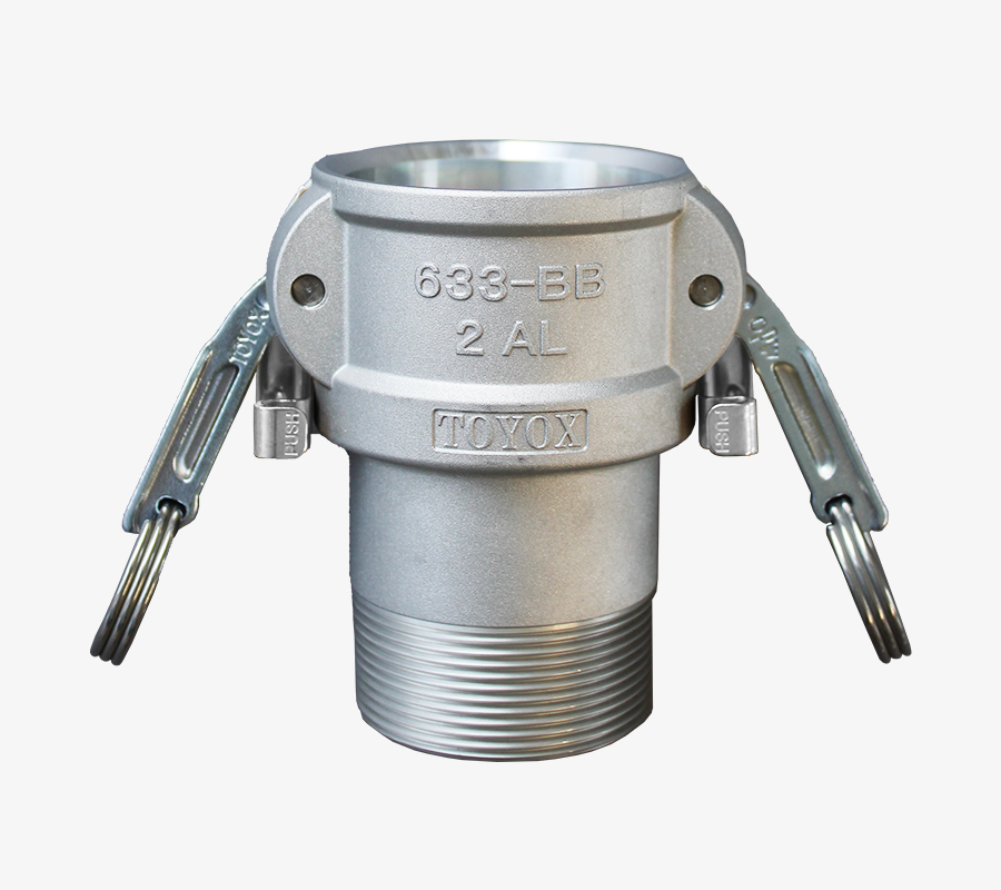 日本原装进口TOYOX东洋克斯KAMLOK耦合器外螺纹633-BBL4AL