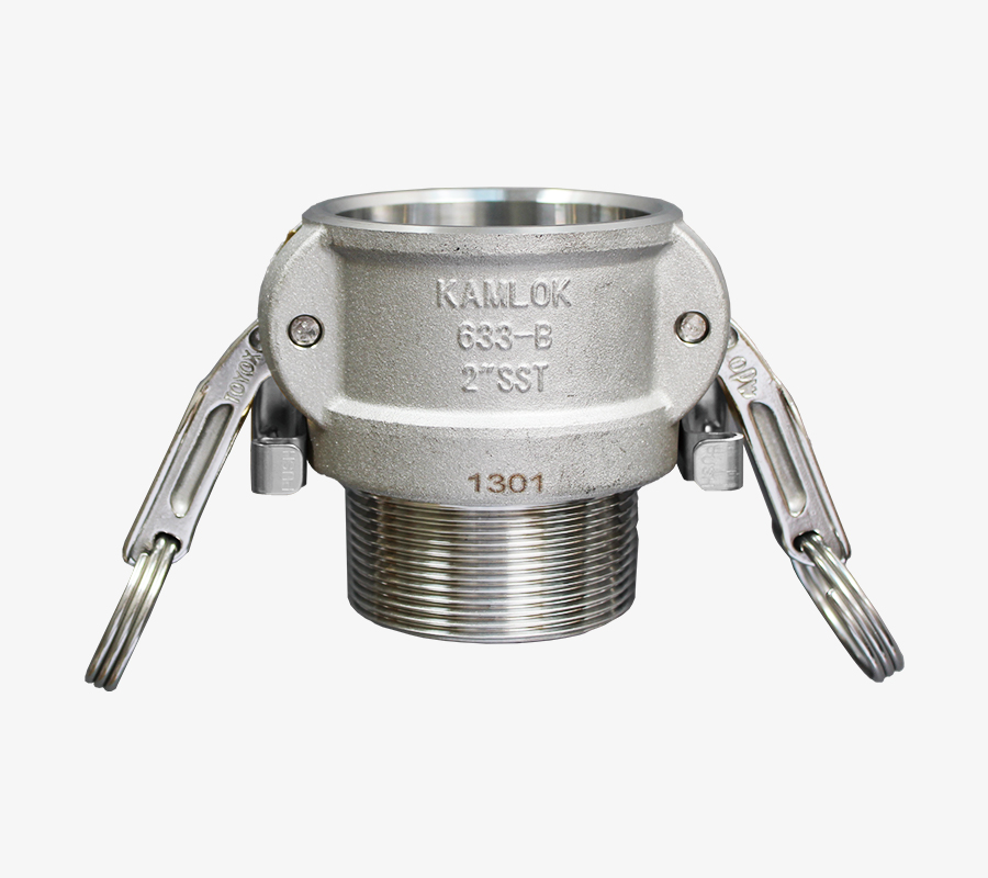 日本原装进口TOYOX东洋克斯KAMLOK耦合器外螺纹633-BBL1-1/2SST