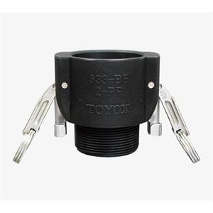 日本原装进口TOYOX东洋克斯KAMLOK耦合器外螺纹633-BBL2PP