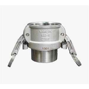 日本原装进口TOYOX东洋克斯KAMLOK耦合器外螺纹633-BBL1-1/2SST