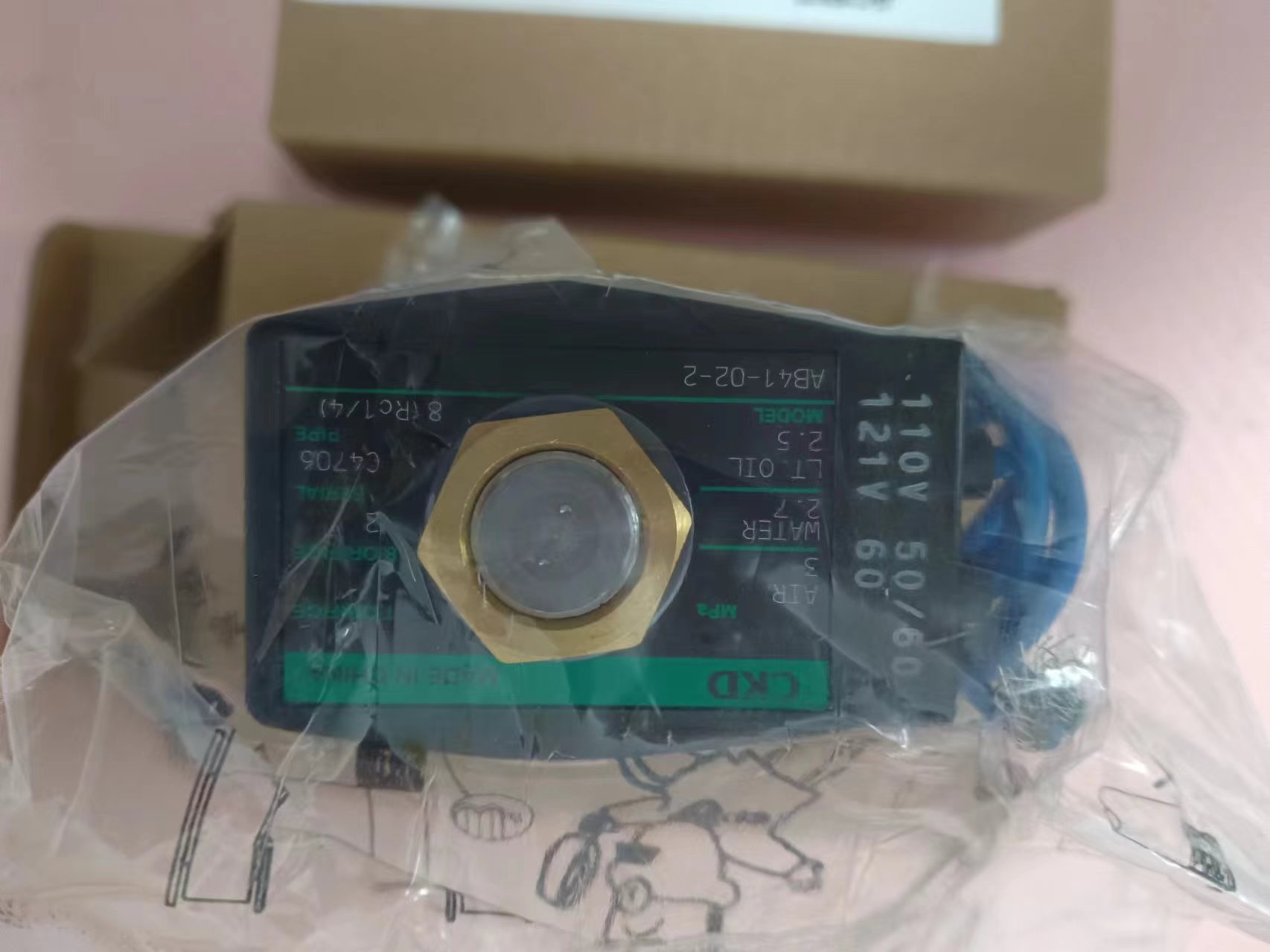 CKD喜开理电磁阀AB41-02-2-AC110V