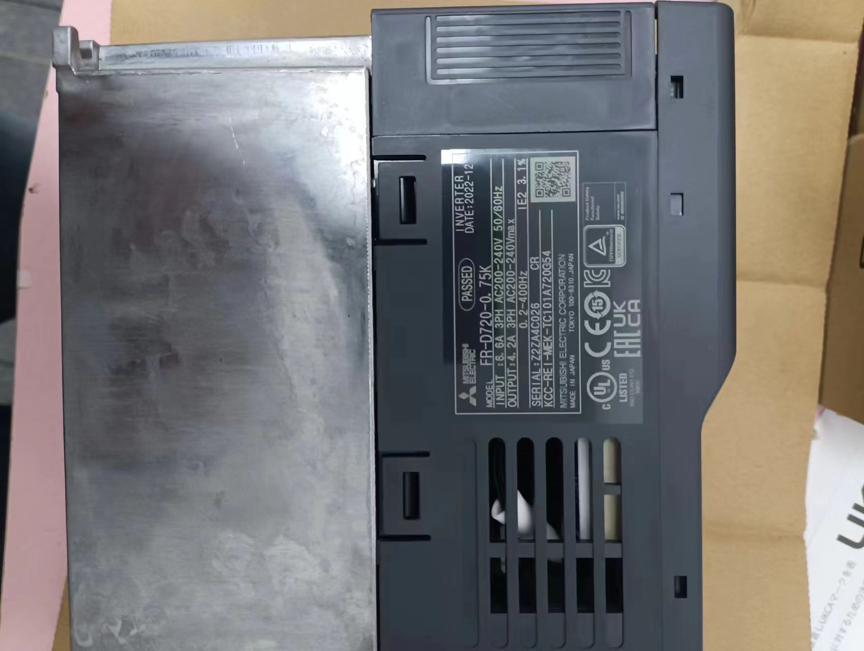 MITSUBISHI 三菱 变频器    FR-D720-0.75K