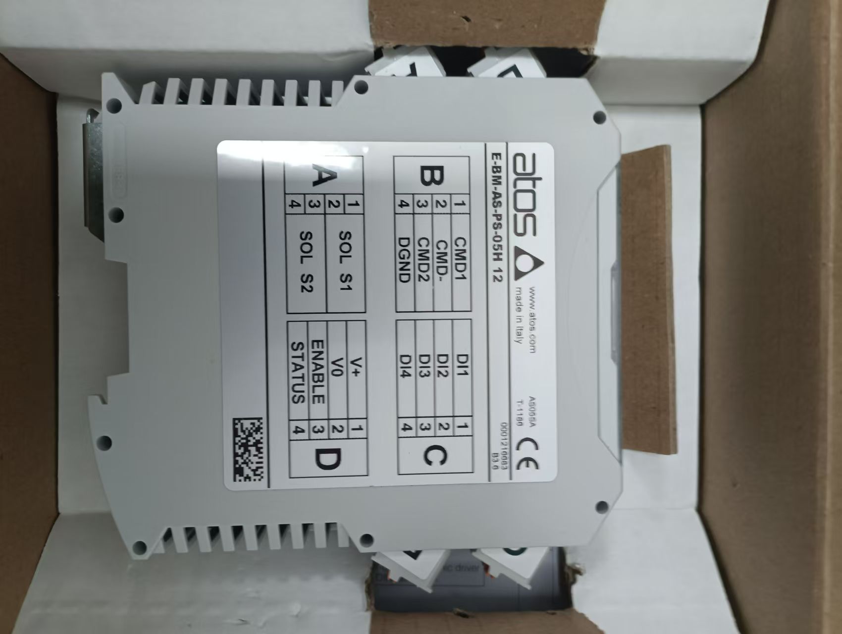 Atos阿托斯 比例阀控制器   E-BM-AS-PS-05H 12