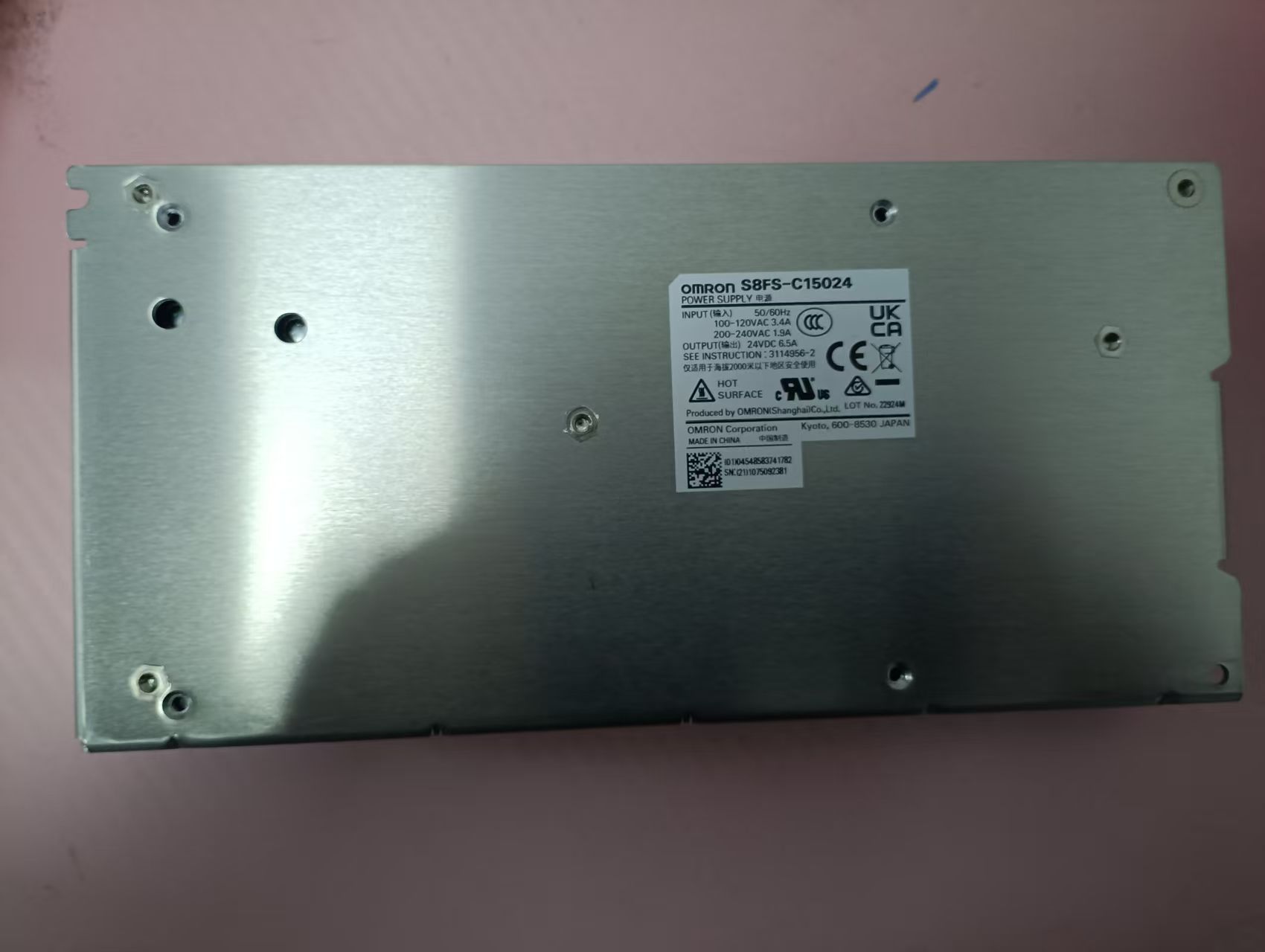 OMRON欧姆龙开光电源S8FS-G15024CD