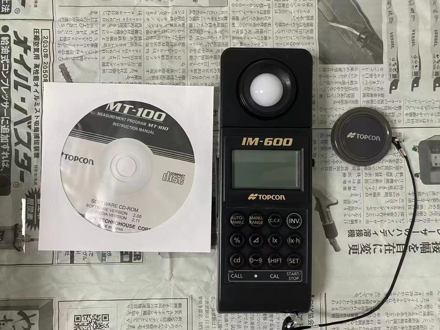 TOPCOM拓普康 高精度照度计 IM-600