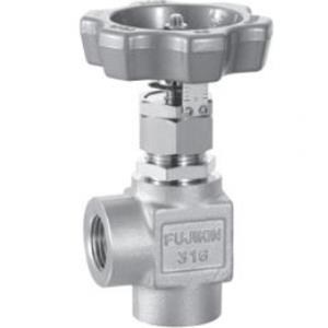 FUJIKIN富士金手动带切换指示器的角型针阀US-327GD-R