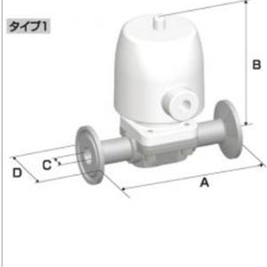 FUJIKIN富士金自动耐磨隔膜阀BLC-A1-7B-F