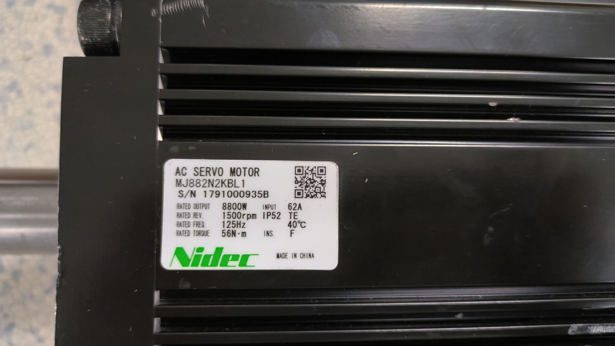 Nidec尼得科 电机MJ882N2KBL1