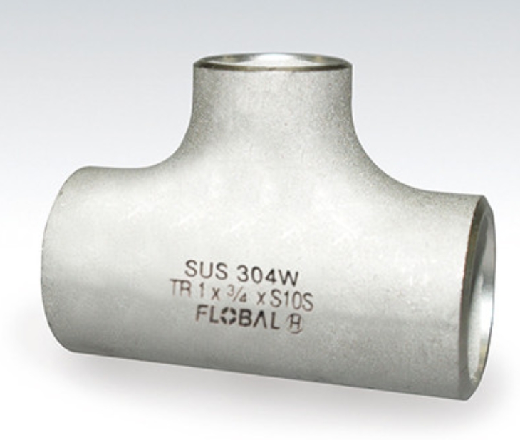FLOBAL福禄伯乐不锈钢焊接不同直径接头B-T(R)-10S-4”×2”