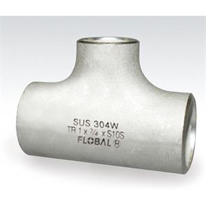 FLOBAL福禄伯乐不锈钢焊接不同直径接头B-T(R)-10S-4”×2”
