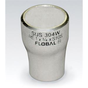 FLOBAL福禄伯乐不锈钢焊接管接头B-R(E)1-10S-2”1/2×1”1/2