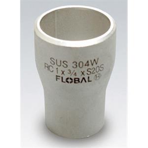 FLOBAL福禄伯乐不锈钢异径管接头B-R(C)1-20S-2”1/2×1”1/2