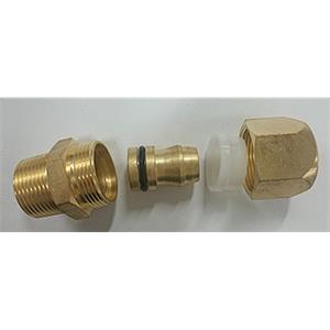 FLOBAL福禄伯乐黄铜接头TBC(R)-0206
