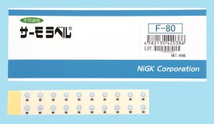 日本原装进口NICHIGI日油技研感温纸F-100