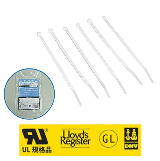 FLOBAL福禄伯乐尼龙扎带（白色）FCV-200