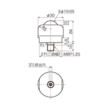 图纸：PV50BH・PV50BSH