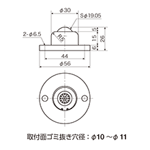 图纸：PV50FH・PV50FHS