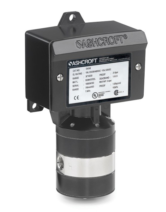 ASHCROFT雅斯科NEMA 4X差压开关D4