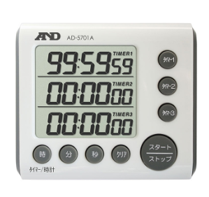 AND爱安德3通道100小时定时器AD-5701A