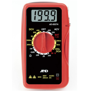 AND爱安德数字万用表AD-5527A AND爱安德数字万用表AD-5527A
