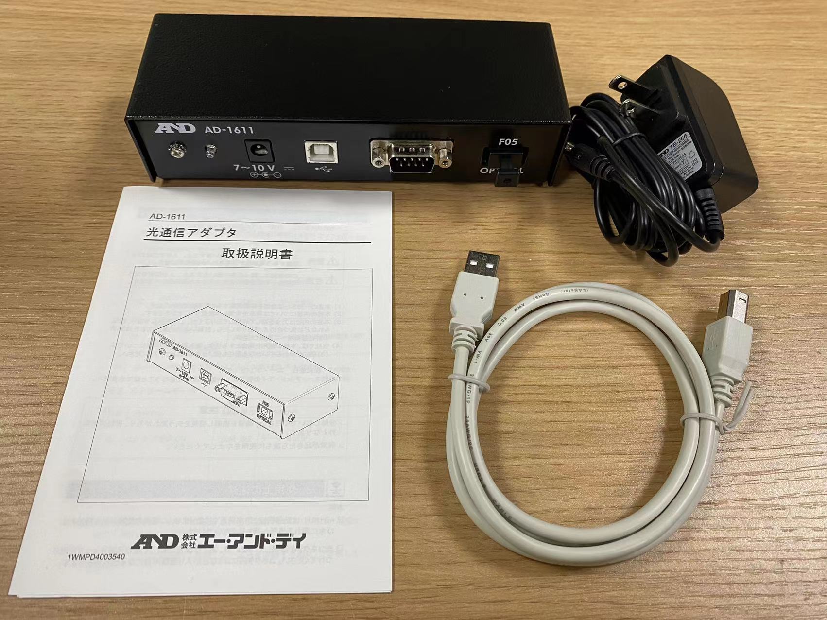 日本AND艾安得 数据输出功能 光通信适配器AD-1611 光缆不是防爆规格 (4).jpg 日本AND艾安得 数据输出功能 光通信适配器AD-1611 光缆不是防爆规格 (4).jpg