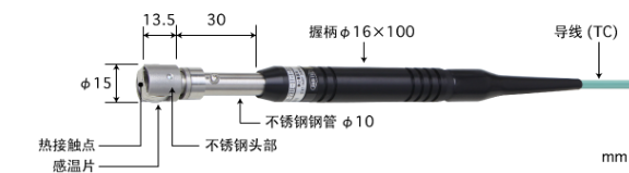 ANRITSU安立计器E型热电偶AX-231E-00-1-TC1-ANP