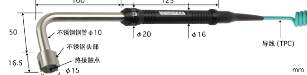 ANRITSU安立计器K型热电偶S-123K-01-1-TPC1-ANP