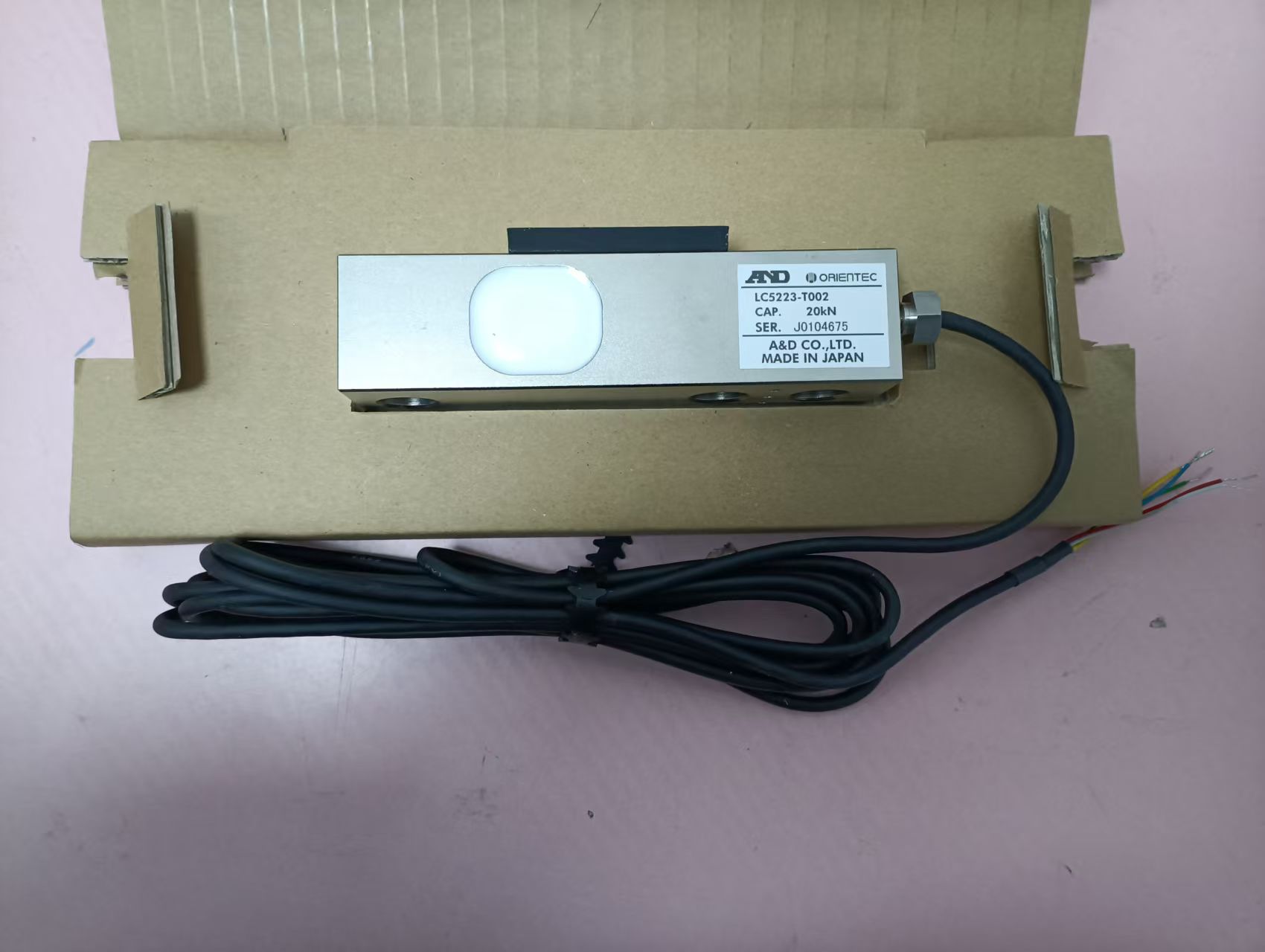 日本AND爱安得 梁式称重传感器 LC5223-T002【江崎】中部地区办事处 (2).jpg 日本AND爱安得 梁式称重传感器 LC5223-T002【江崎】中部地区办事处 (2).jpg