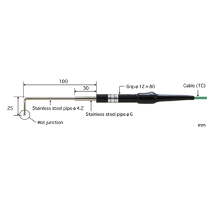 ANRITSU安立计器K型热电偶CS-13K-010-1-TC1-ANP ANRITSU安立计器K型热电偶CS-13K-010-1-TC1-ANP