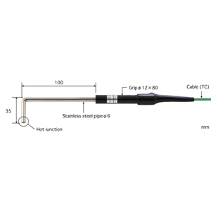 ANRITSU安立计器E型热电偶CS-73E-010-1-TC1-ANP ANRITSU安立计器E型热电偶CS-73E-010-1-TC1-ANP