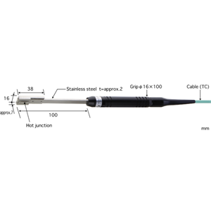 ANRITSU安立计器E型热电偶TH-14E-010-1-TC1-ANP ANRITSU安立计器E型热电偶TH-14E-010-1-TC1-ANP