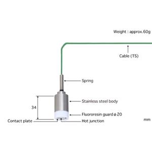 ANRITSU安立计器E型热电偶WE-11E-TS1-ANP ANRITSU安立计器E型热电偶WE-11E-TS1-ANP