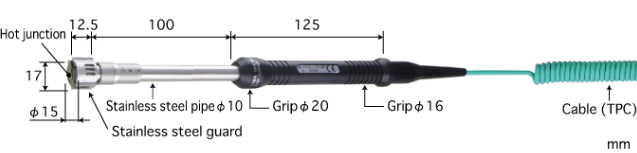 ANRITSU安立计器K型热电偶SX-171K-01-1-TPC1-ANP