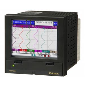 日本原装OHKURA大仓无纸化记录仪VM7000A 日本原装OHKURA大仓无纸化记录仪VM7000A