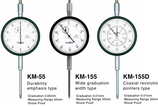 TECLOCK得乐长行程指针式指示器KM-55