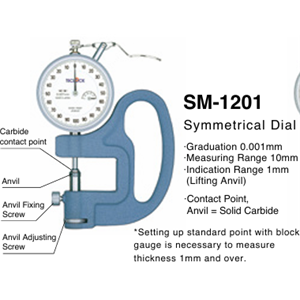 TECLOCK得乐表盘厚度计SM-1202L