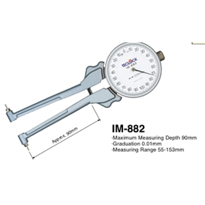 TECLOCK得乐内部刻度卡尺量规IM-882 TECLOCK得乐内部刻度卡尺量规IM-882
