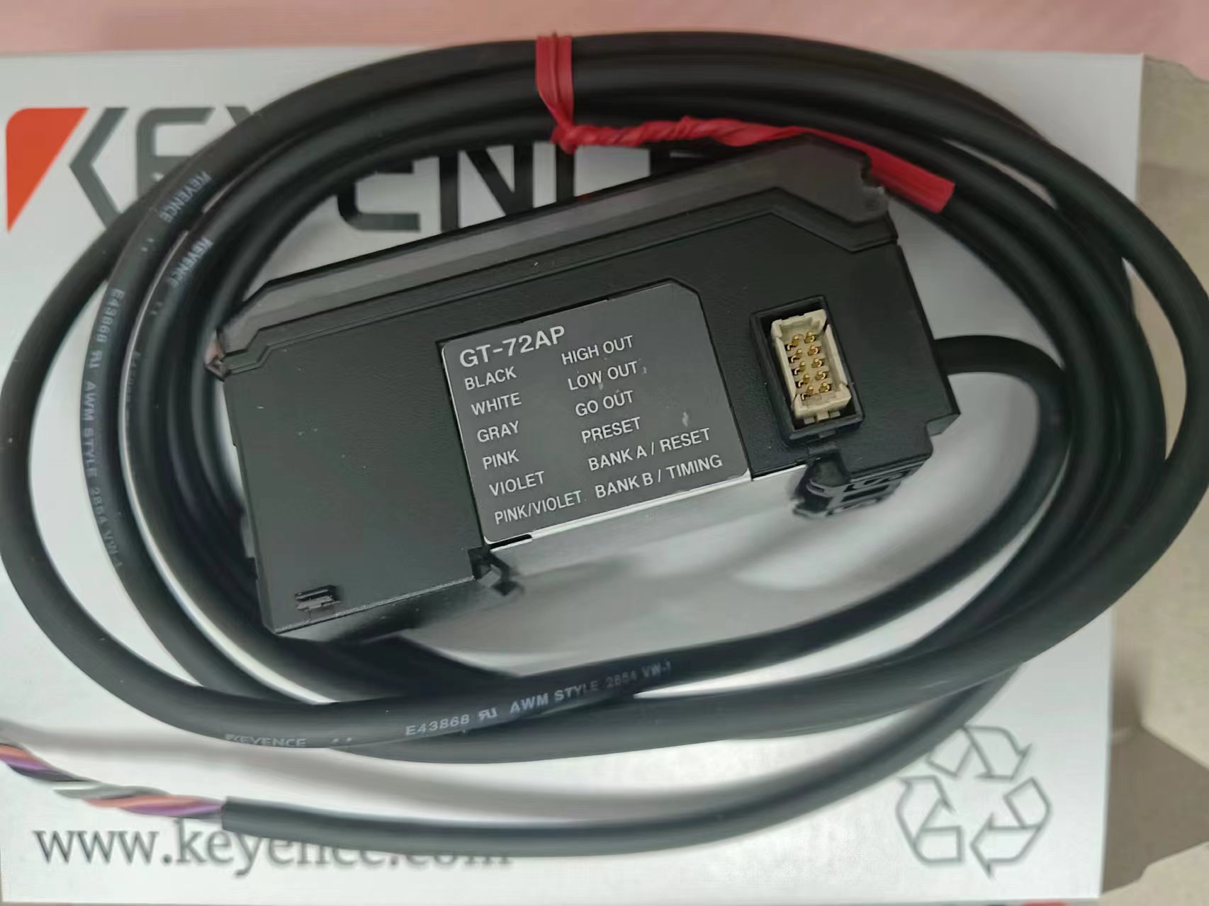 日本KEYENCE基恩士 放大器单元 DIN轨型 GT-72AP【江崎】中部办事处.jpg