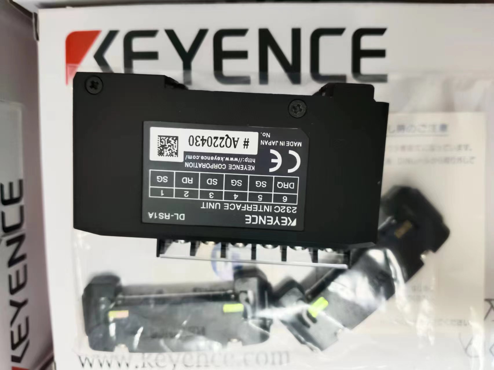 日本KEYENCE基恩士 放大器单元 DL-RS1A【江崎】中部地区办事处周生.jpg